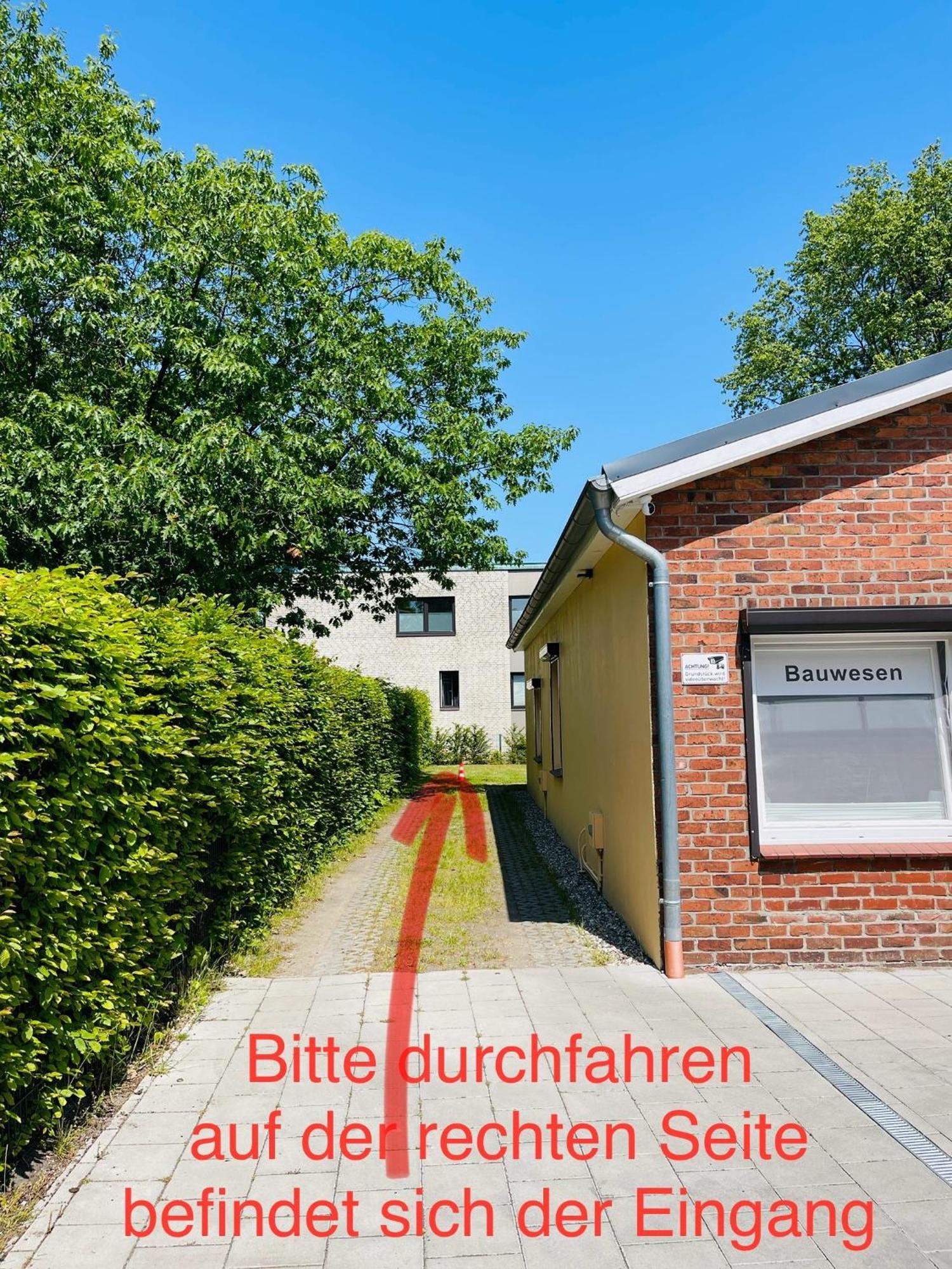 Bungalow-Wohnung Nahe Flughafen Hamburg Norderstedt Exterior foto