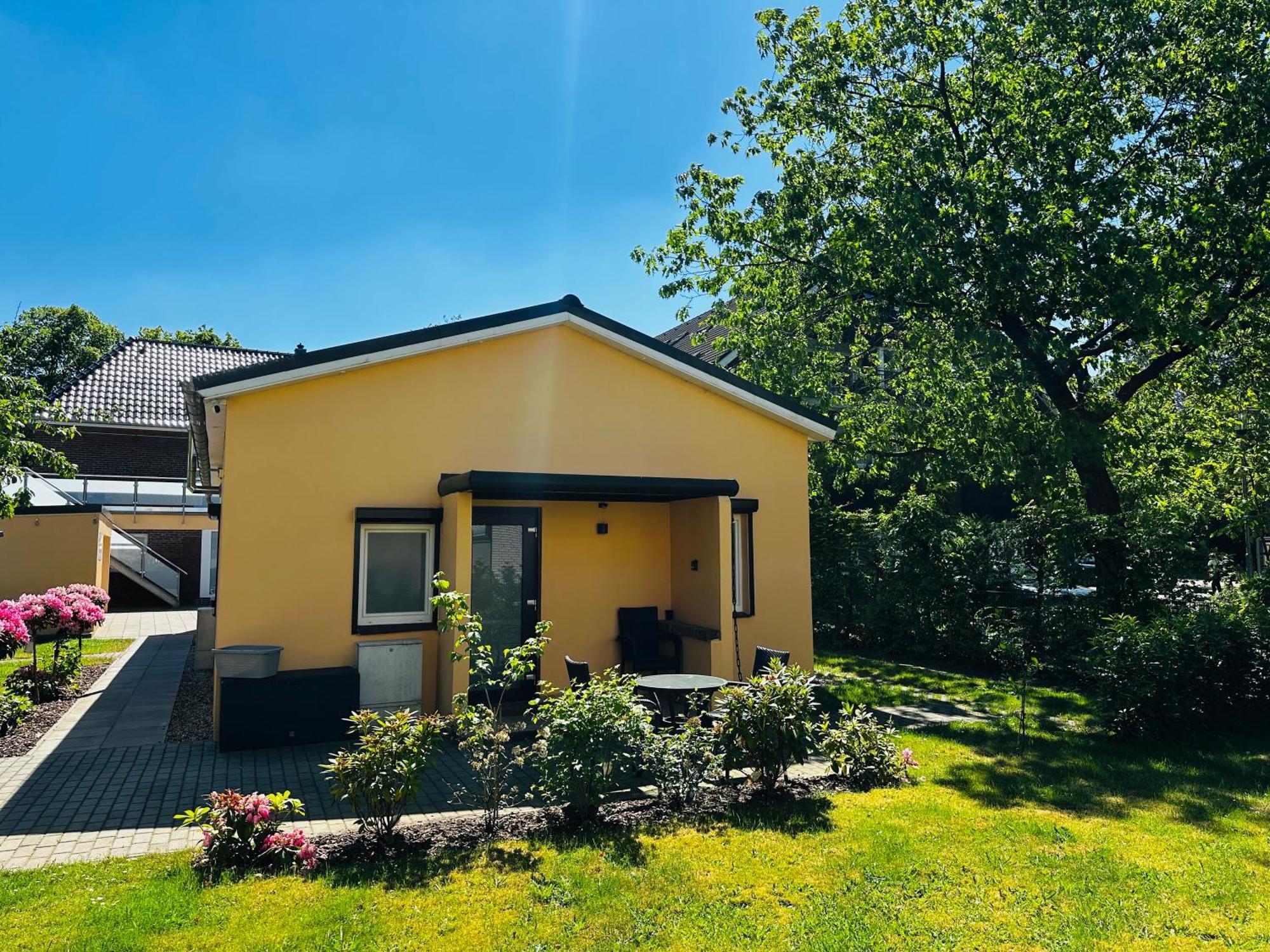 Bungalow-Wohnung Nahe Flughafen Hamburg Norderstedt Exterior foto